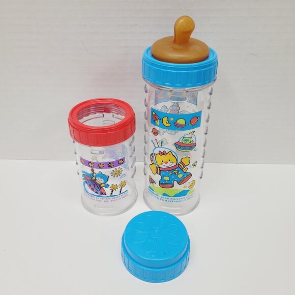 Vtg PLAYTEX Drop-In ORIGINAL NURSER Bottles Holder 8 4 oz RARE With Nipple 1998 - Picture 2 of 9